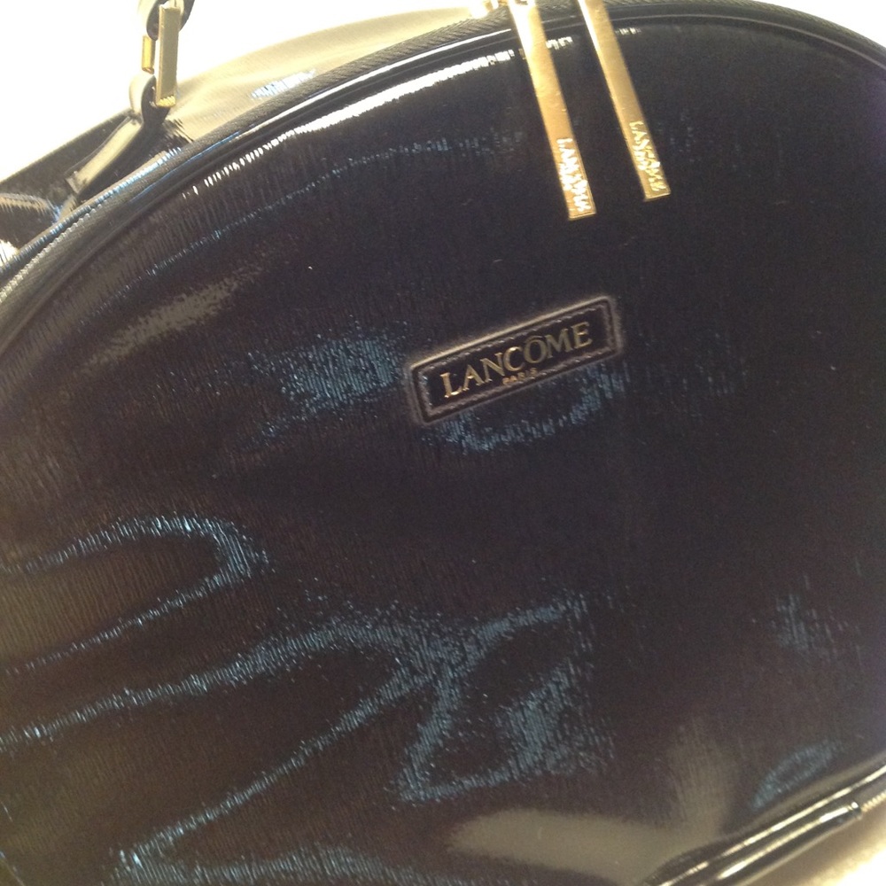 Lancôme Black cosmetic travel bag / tote, 13 X 10 X 3